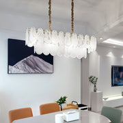 Ronde glazen hanglamp Cloud