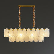 Ronde glazen hanglamp Cloud