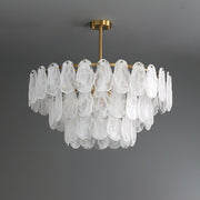 Ronde glazen hanglamp Cloud