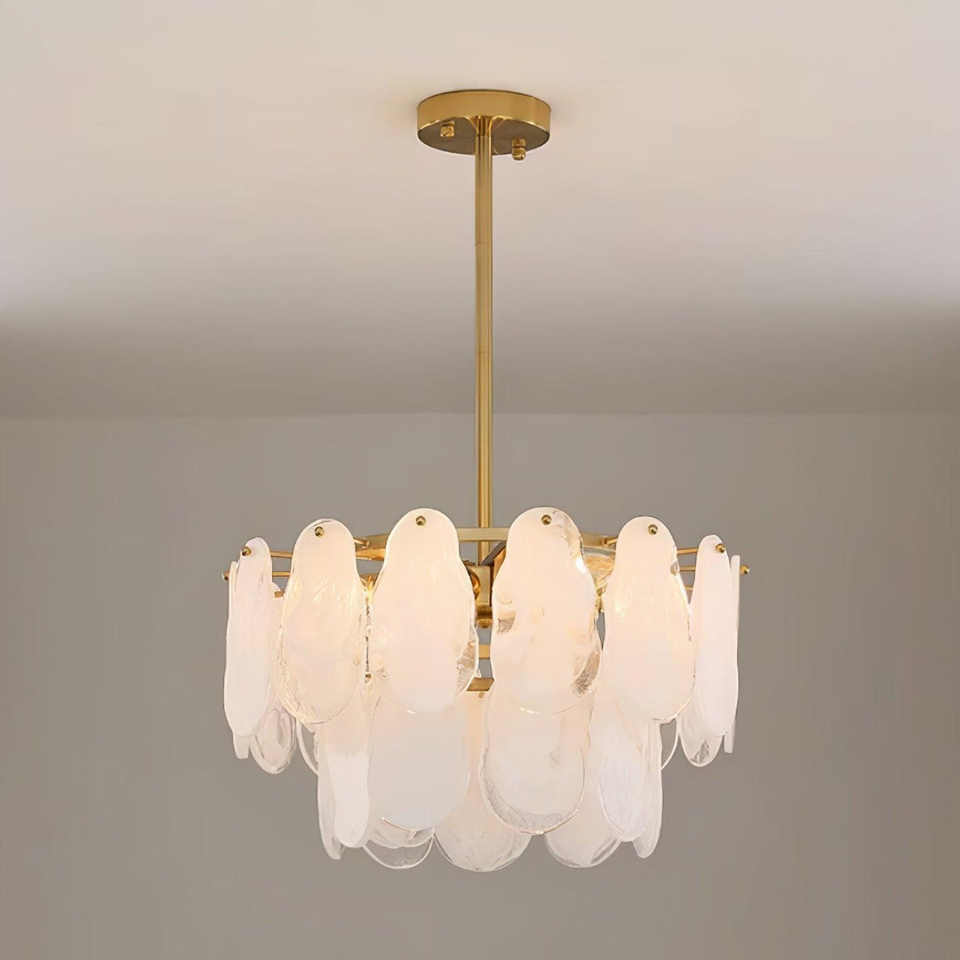 Round Cloud Glass Chandelier - Vakkerlight