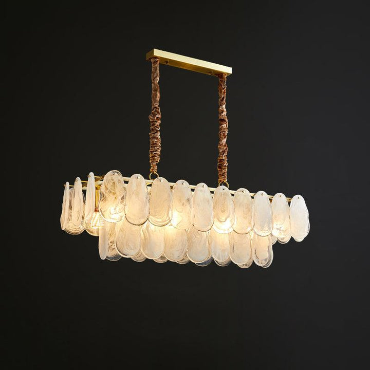 Round Cloud Glass Chandelier - Vakkerlight