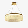 Round Halo Crystal Chandelier - Vakkerlight