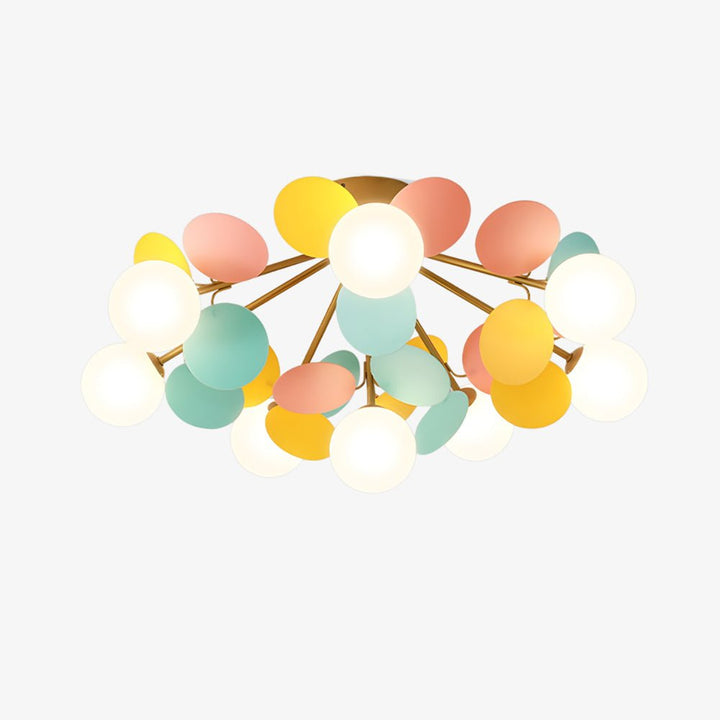 Round Macaron Ceiling Lamp - Vakkerlight