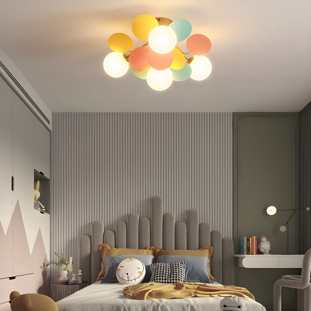 Round Macaron Ceiling Lamp - Vakkerlight