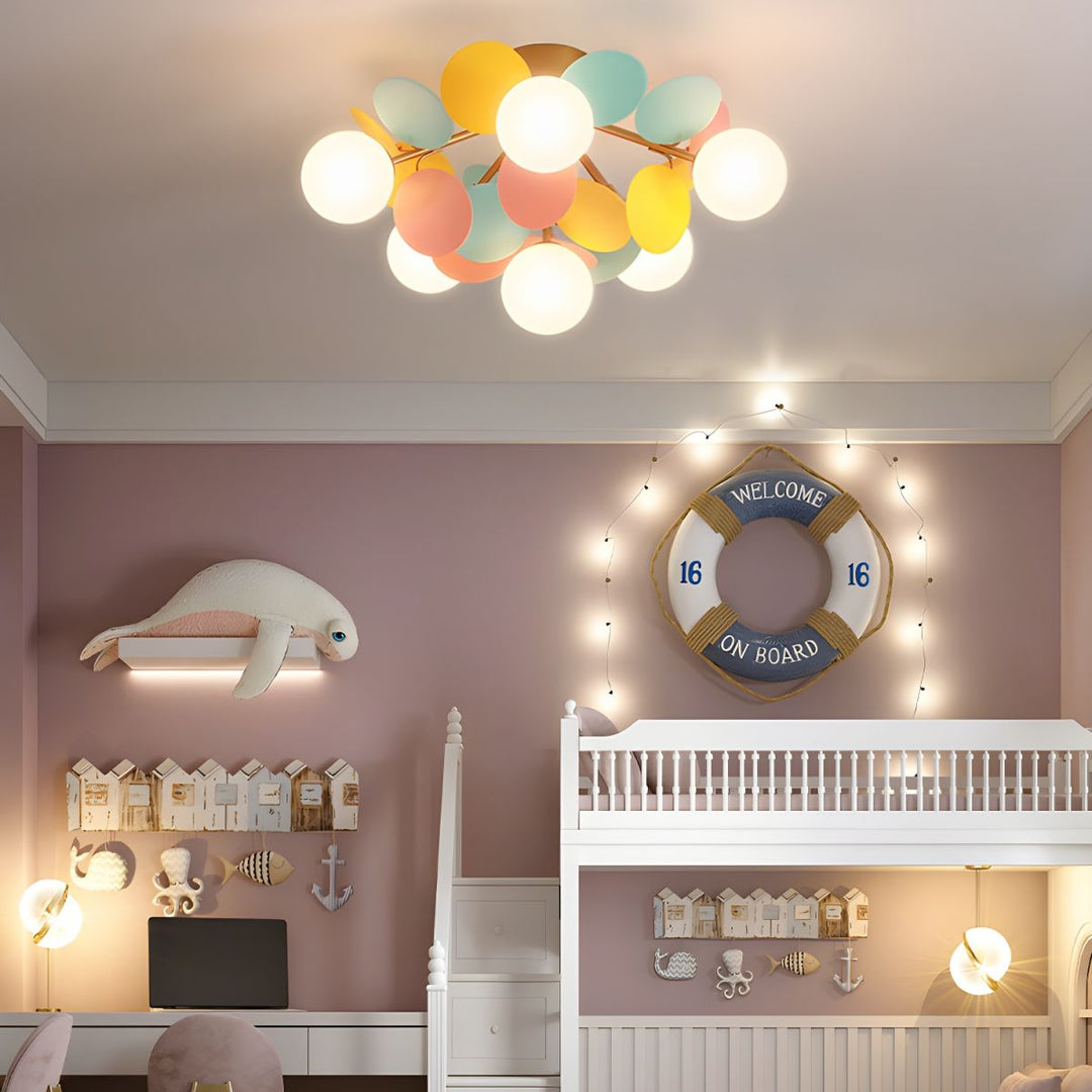 Round Macaron Ceiling Lamp - Vakkerlight