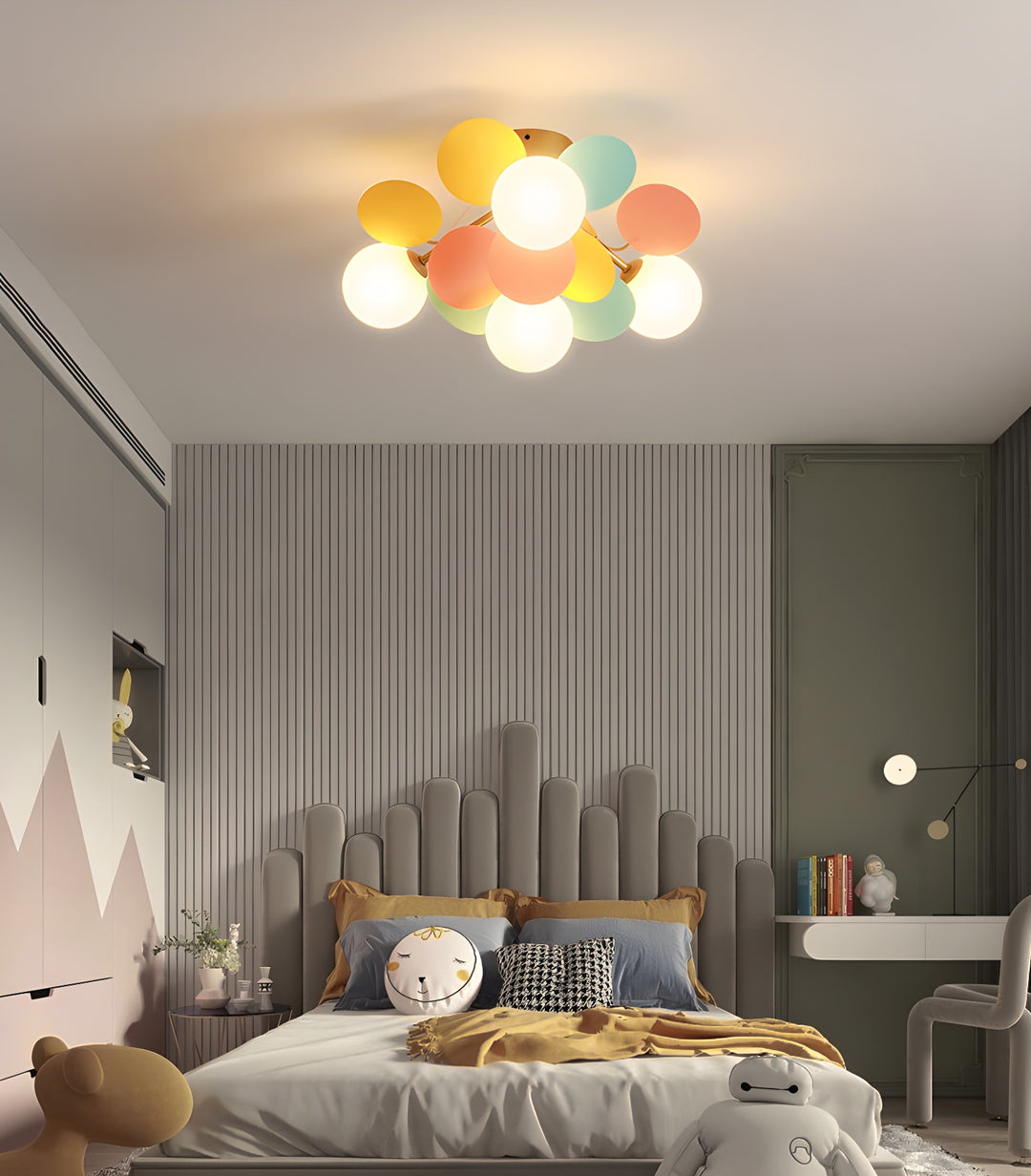 Round Macaron Ceiling Lamp - Vakkerlight