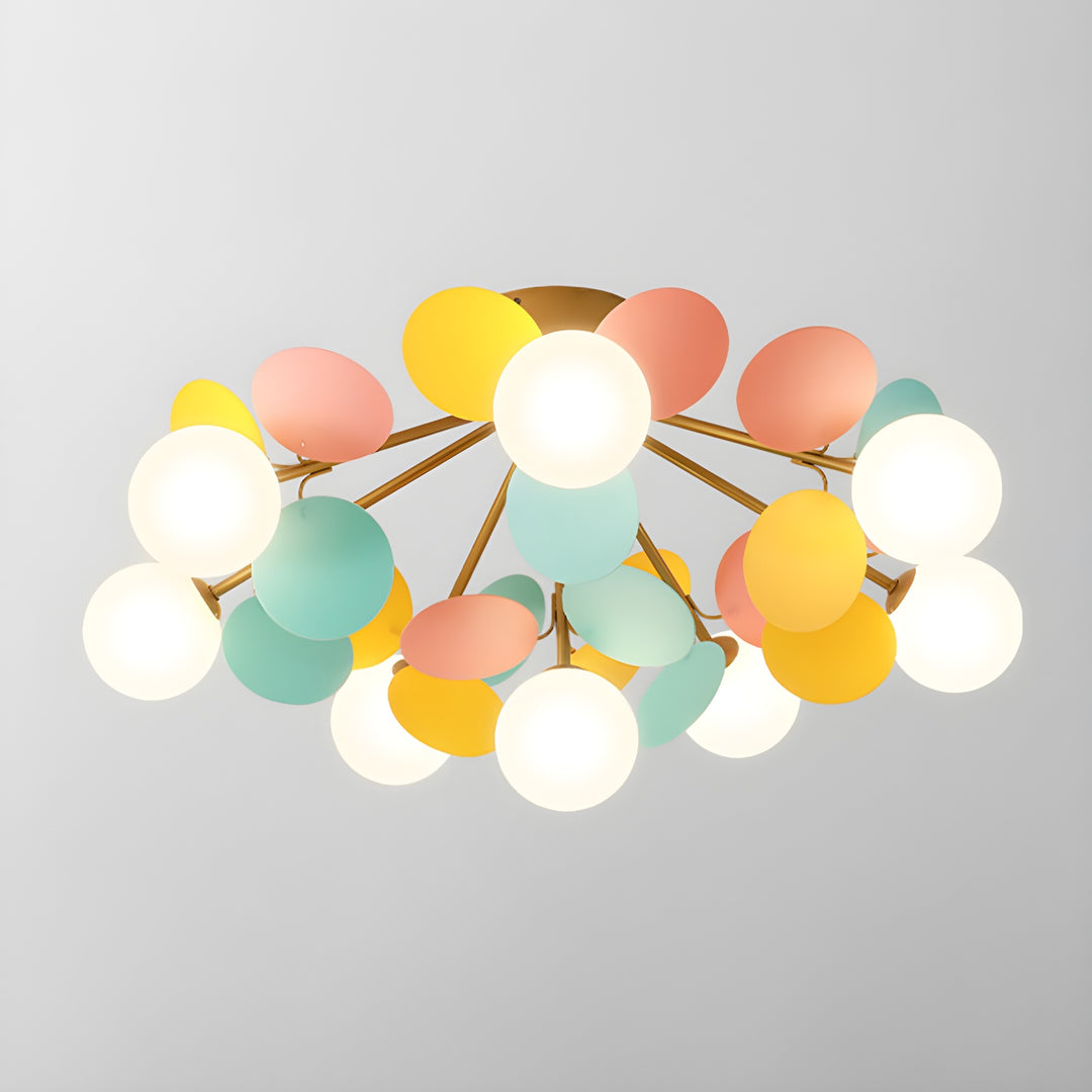 Round Macaron Ceiling Lamp - Vakkerlight