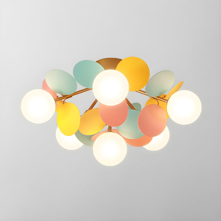 Round Macaron Ceiling Lamp - Vakkerlight