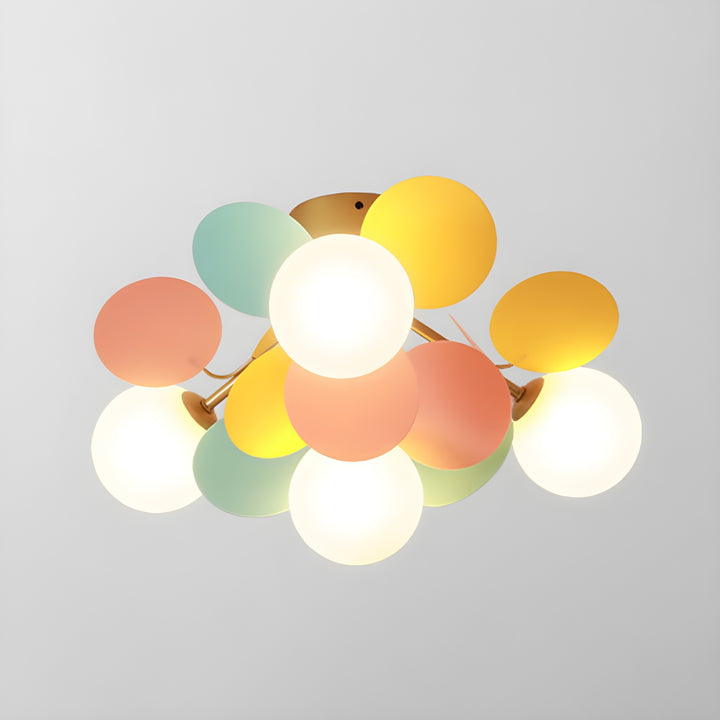 Round Macaron Ceiling Lamp - Vakkerlight