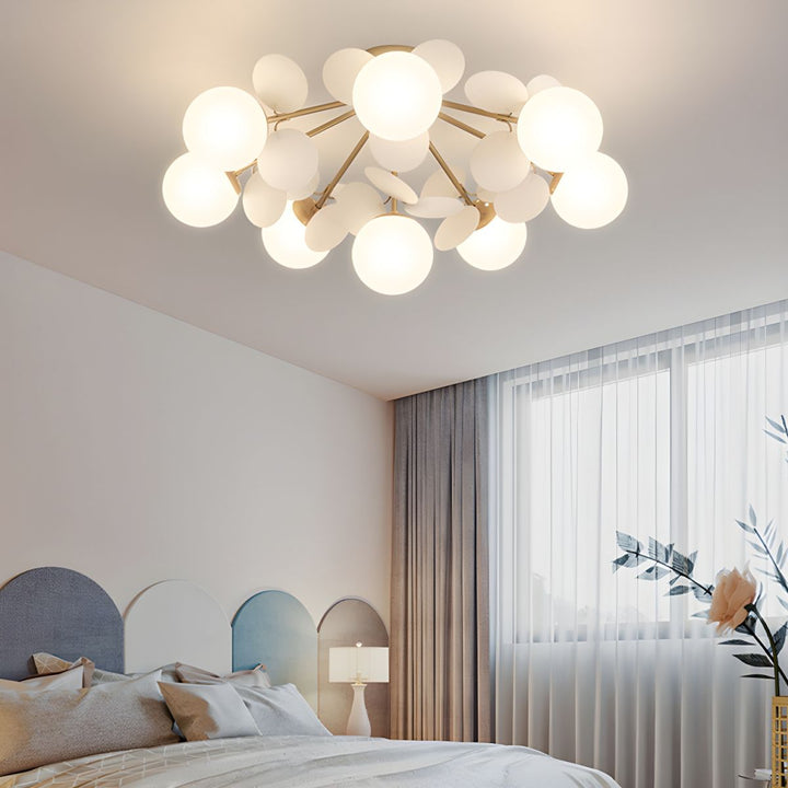 Round Macaron Ceiling Lamp - Vakkerlight