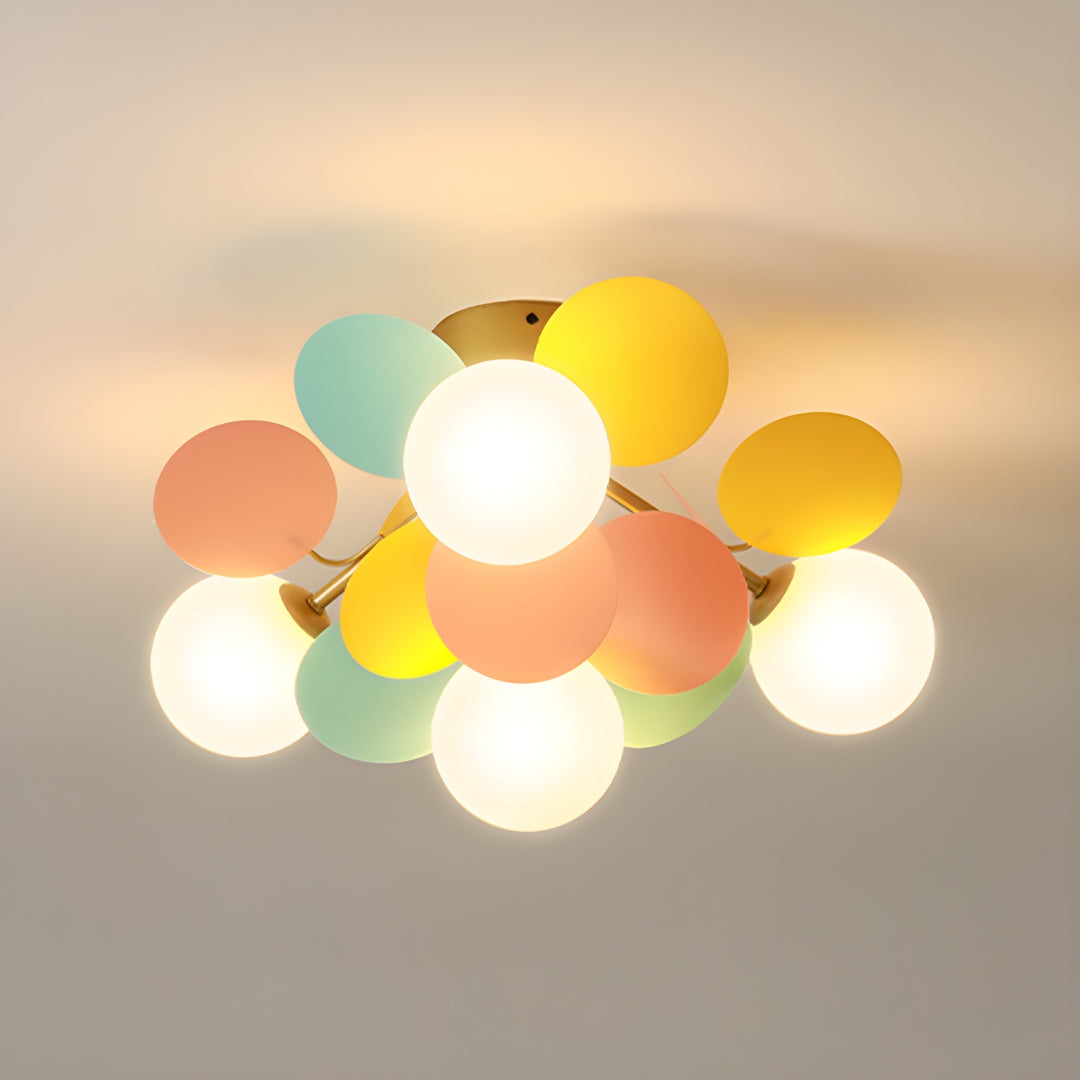 Round Macaron Ceiling Lamp - Vakkerlight