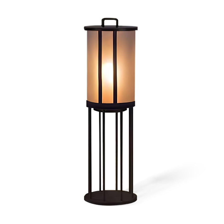 Round Pillar Acrylic Lantern Outdoor Lamp - Vakkerlight