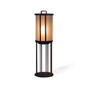 Round Pillar Acrylic Lantern Outdoor Lamp - Vakkerlight
