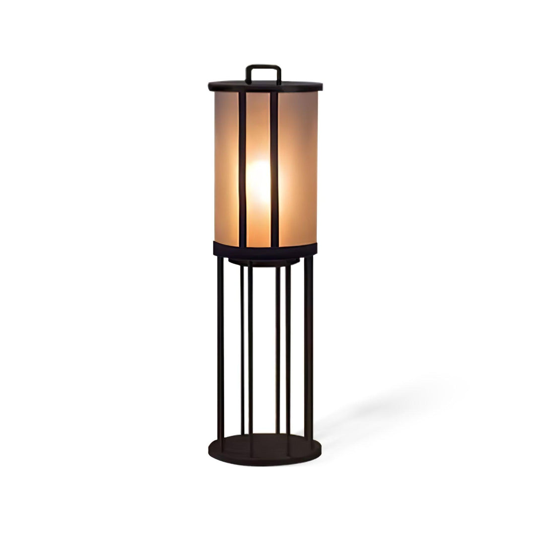 Round Pillar Acrylic Lantern Outdoor Lamp - Vakkerlight