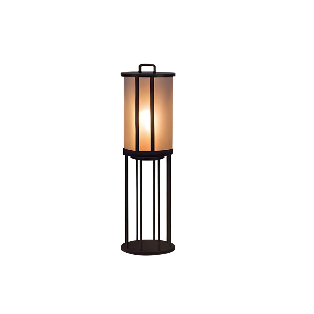 Round Pillar Acrylic Lantern Outdoor Lamp - Vakkerlight