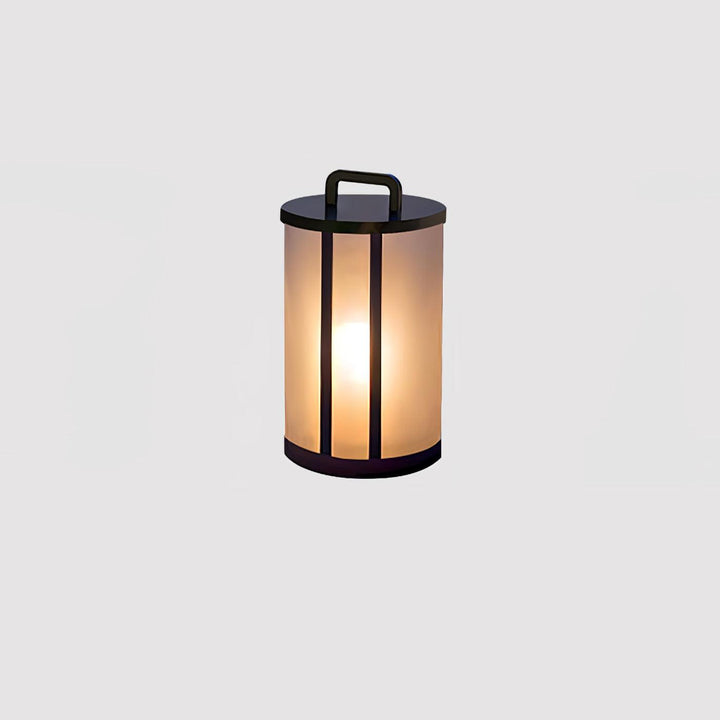 Round Pillar Acrylic Lantern Outdoor Lamp - Vakkerlight