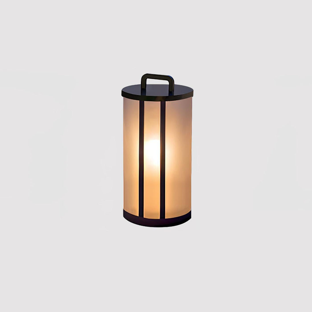 Round Pillar Acrylic Lantern Outdoor Lamp - Vakkerlight