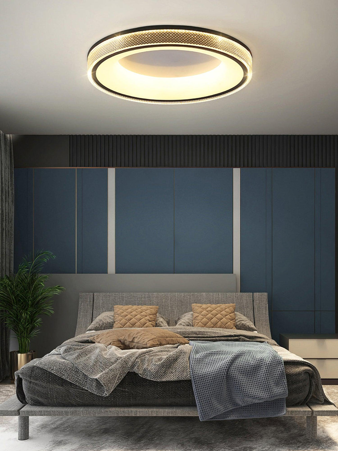 Round Shape Flush Ceiling Light - Vakkerlight