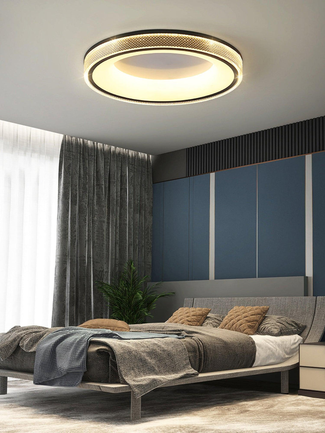 Round Shape Flush Ceiling Light - Vakkerlight