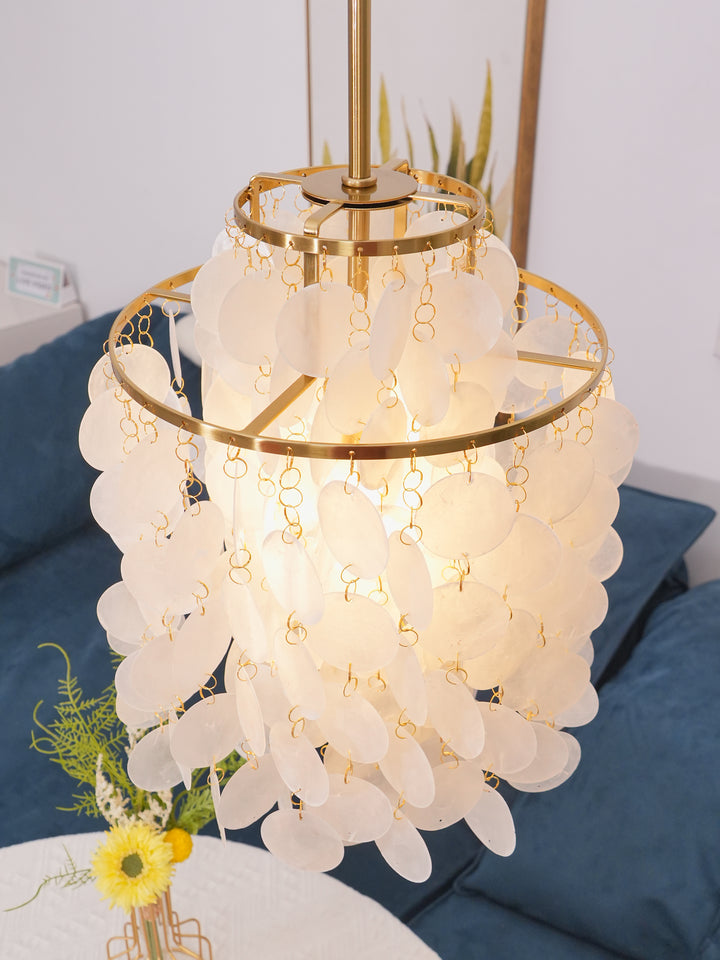 Lustre Coquillage Rond