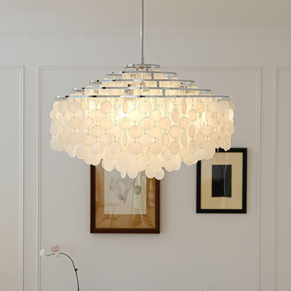 Round Shell Chandelier B - Vakkerlight