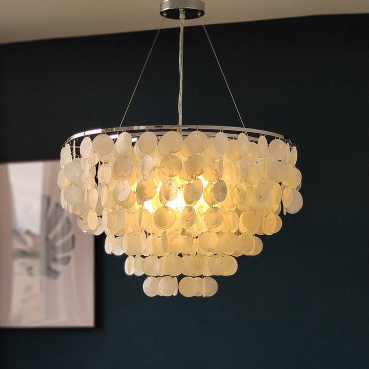 Lustre Coquillage Rond