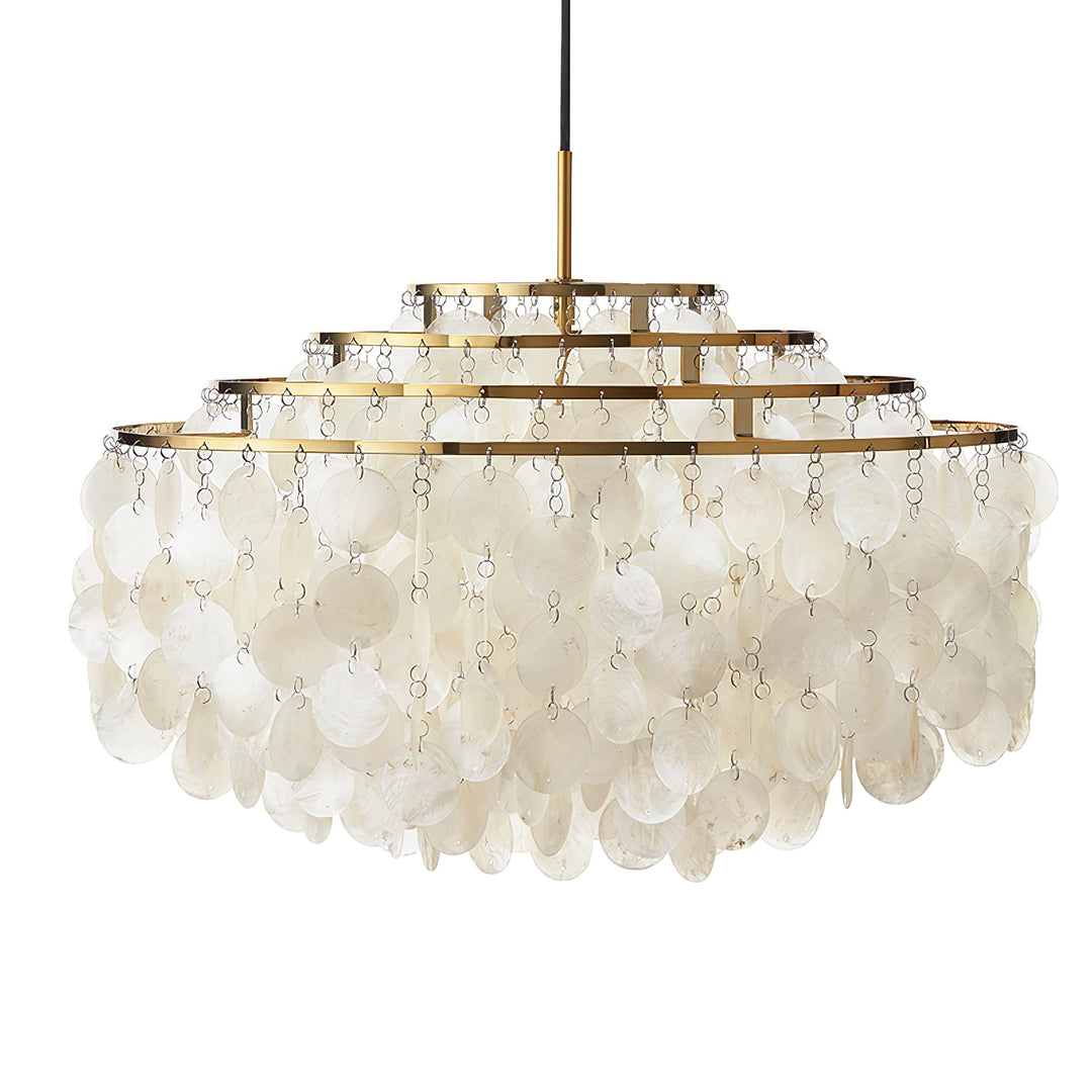 Round Shell Chandelier