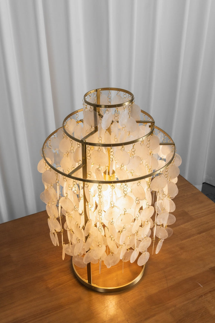 Round Shell Table Lamp - Vakkerlight