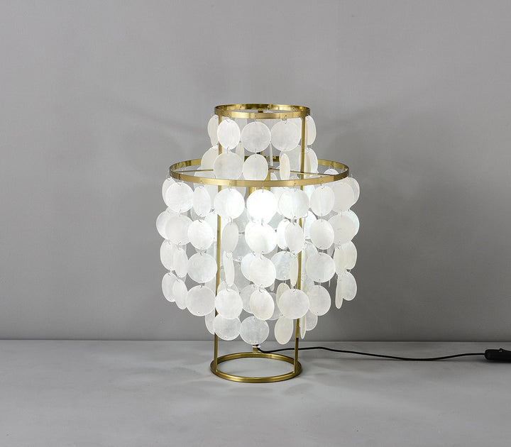 Round Shell Table Lamp - Vakkerlight