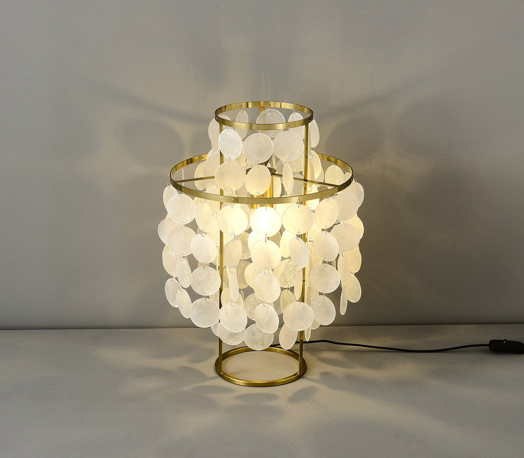 Round Shell Table Lamp - Vakkerlight