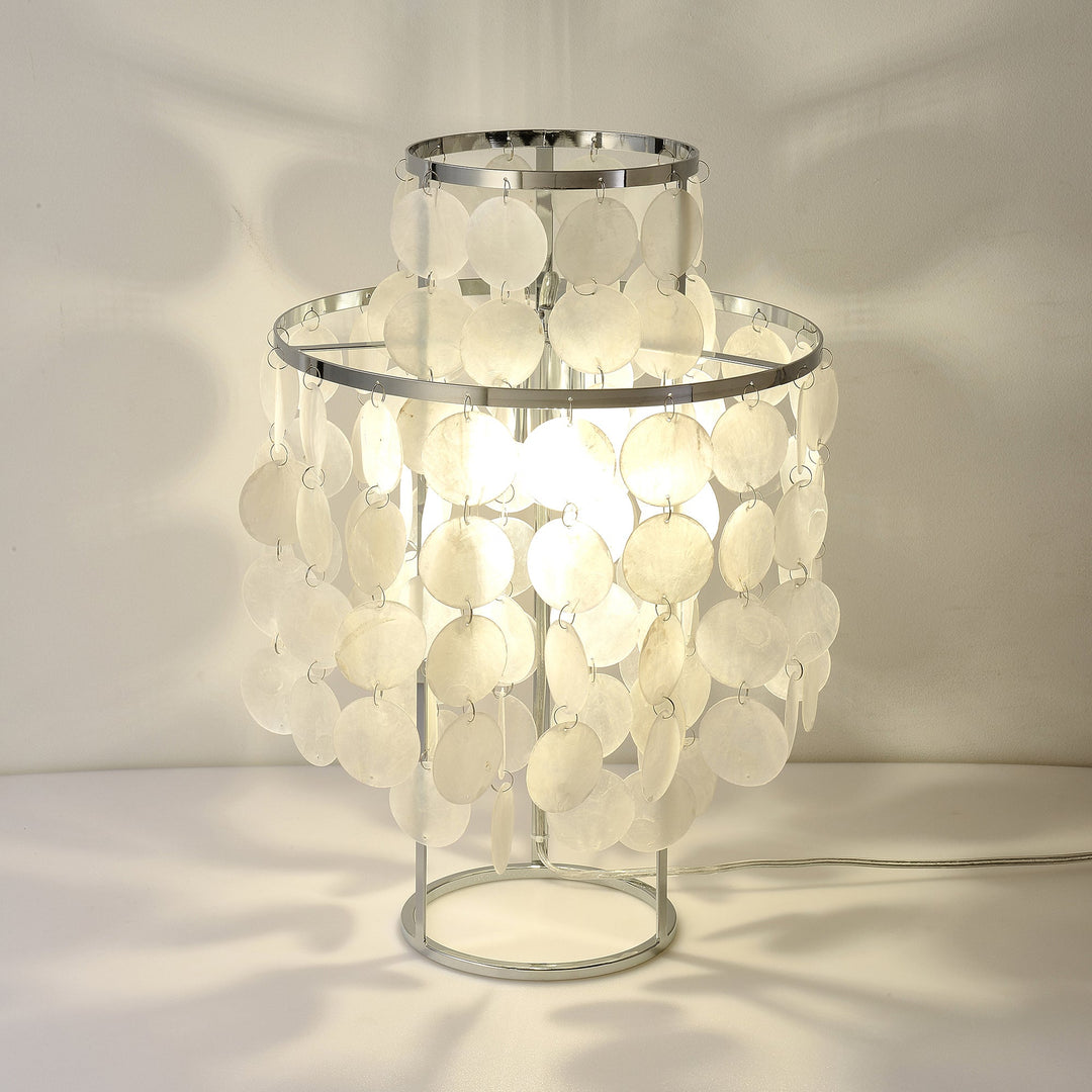 Round Shell Table Lamp - Vakkerlight