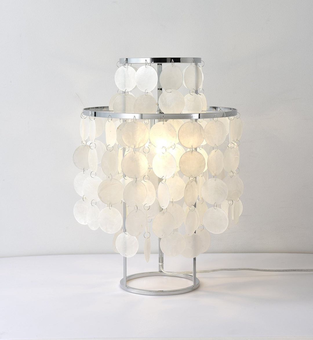 Round Shell Table Lamp - Vakkerlight