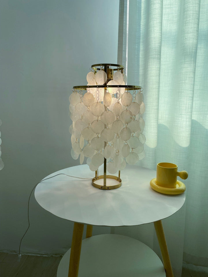 Round Shell Table Lamp - Vakkerlight