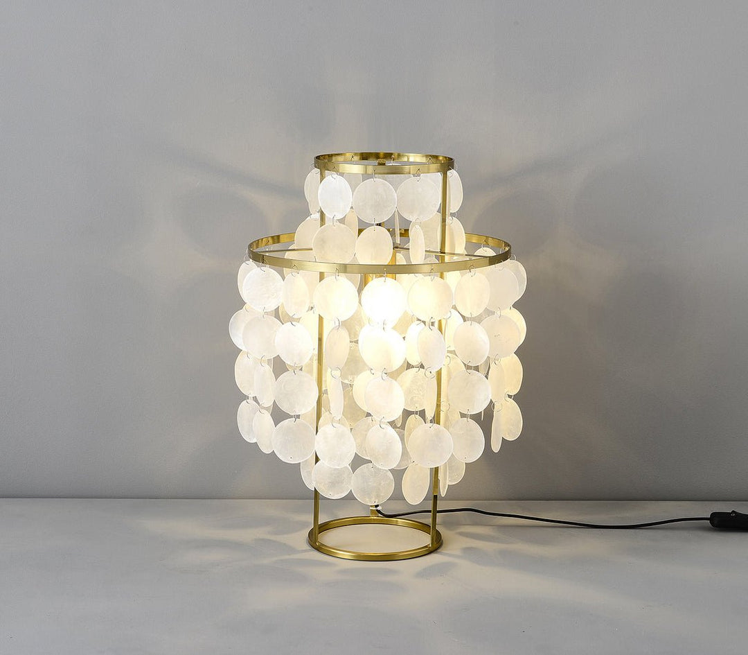 Round Shell Table Lamp - Vakkerlight