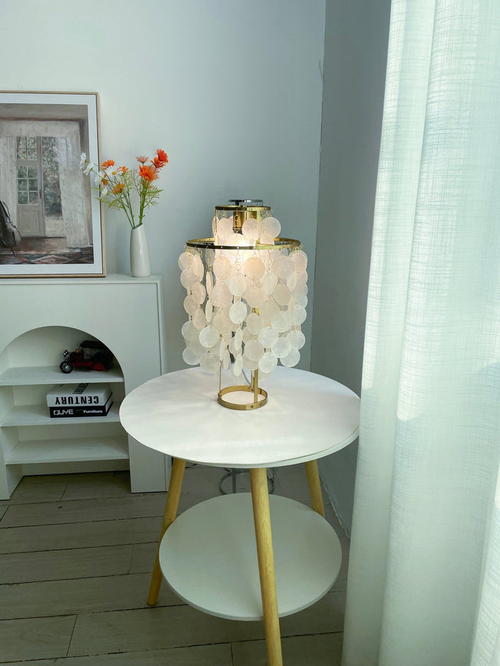 Round Shell Table Lamp - Vakkerlight