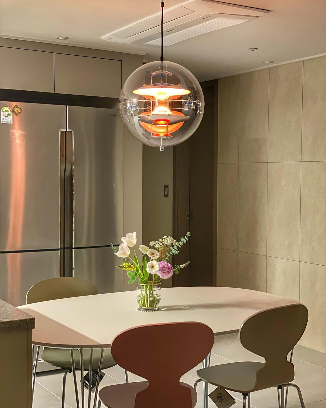 Round Sphere Pendant Lamp - Vakkerlight