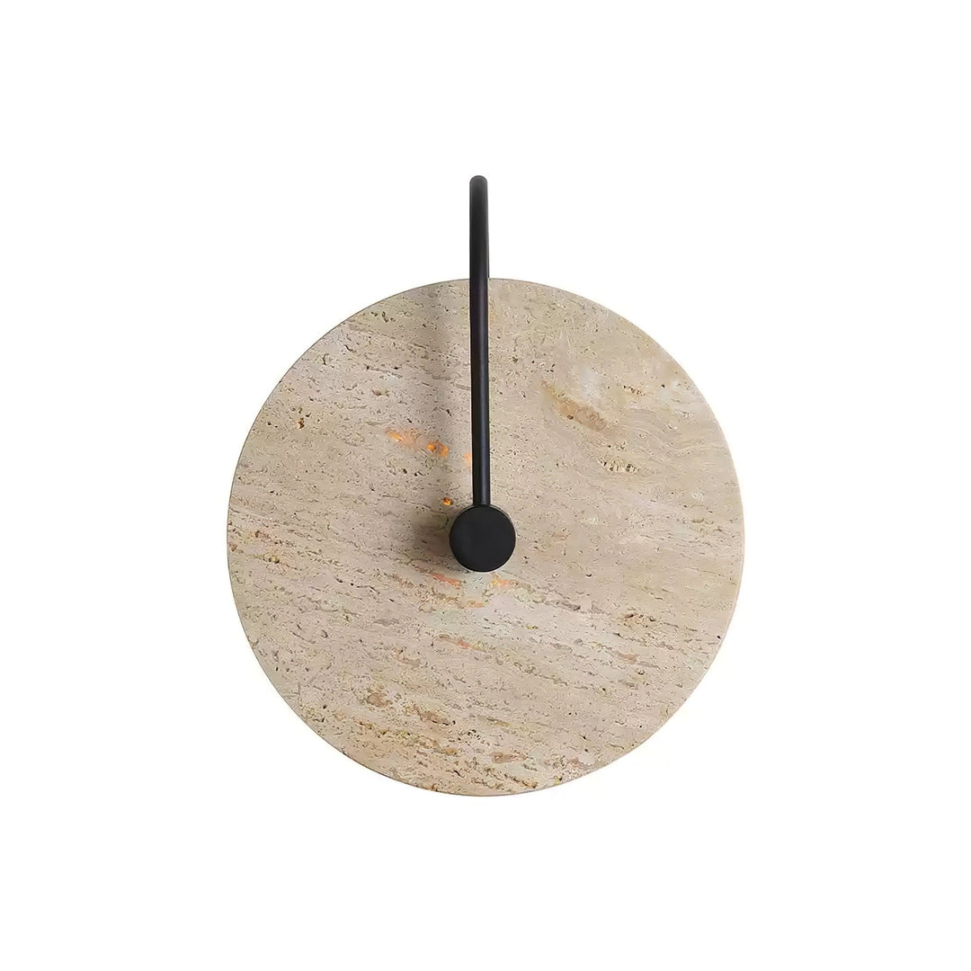 Round Travertine Wall Lamp - Vakkerlight