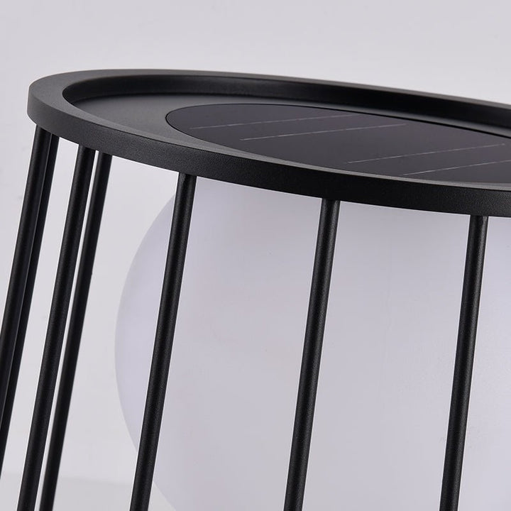 Rowan Cage Solar Lantern Outdoor Lamp - Vakkerlight