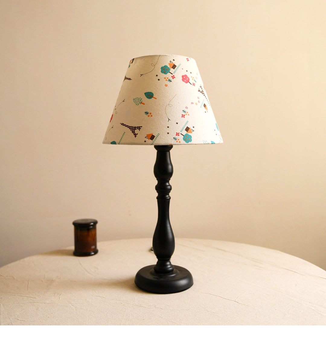 Rowan Printed Fabric Table Lamp