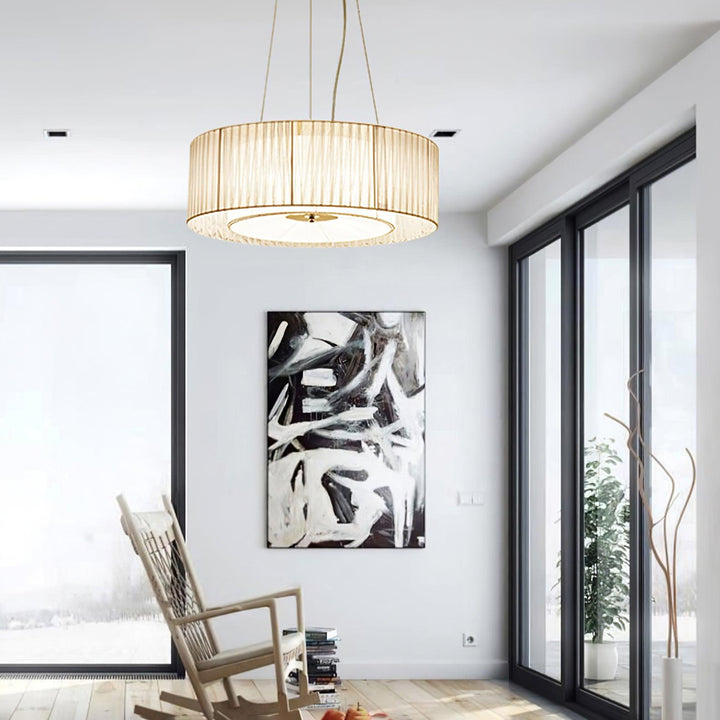 Ruffle Pleated Pendant Lamp - Vakkerlight