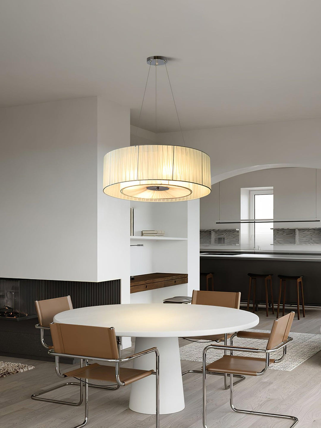 Ruffle Pleated Pendant Lamp - Vakkerlight