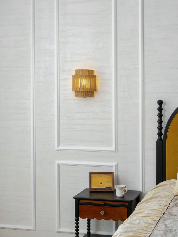 Rustic Weave Wall Lamp - Vakkerlight
