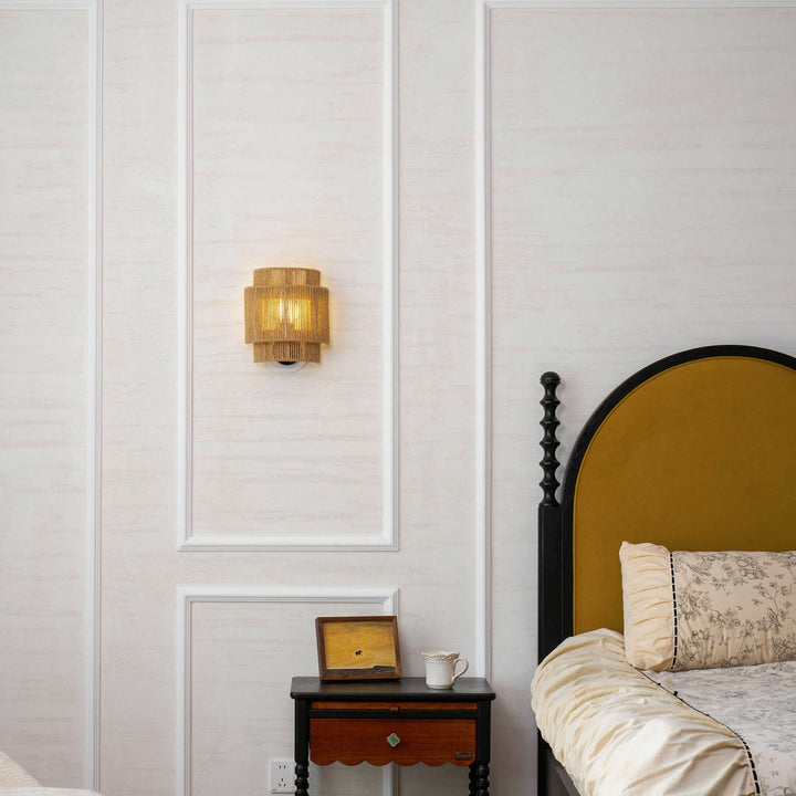 Rustic Weave Wall Lamp - Vakkerlight