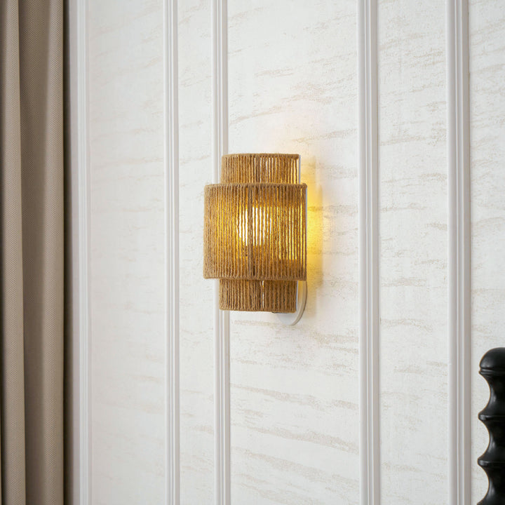 Rustic Weave Wall Lamp - Vakkerlight