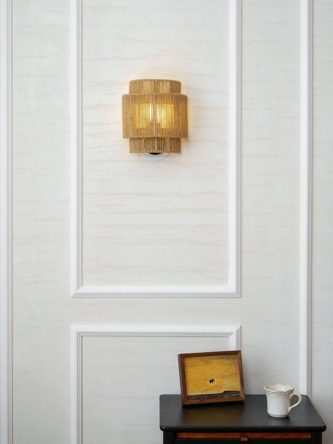 Rustic Weave Wall Lamp - Vakkerlight
