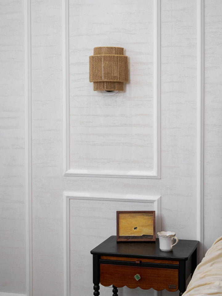 Rustic Weave Wall Lamp - Vakkerlight