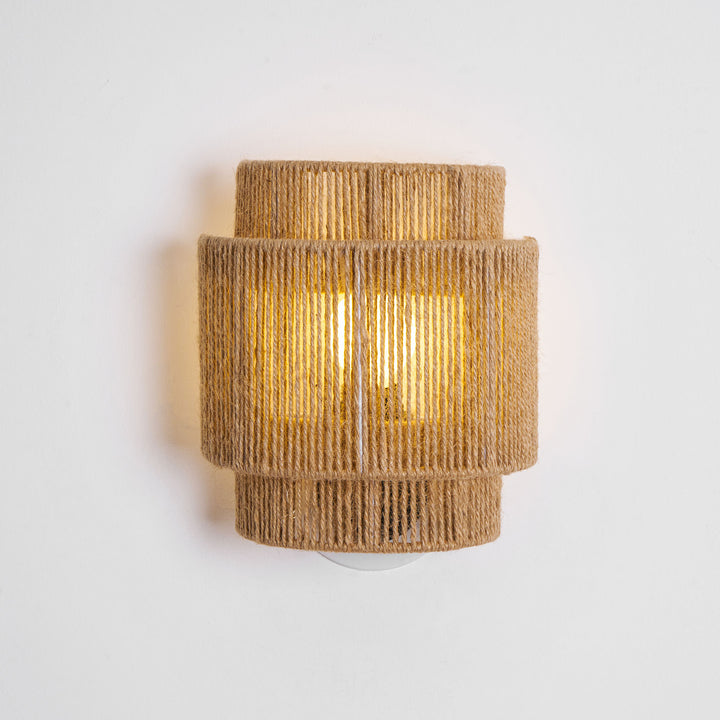 Rustic Weave Wall Lamp - Vakkerlight