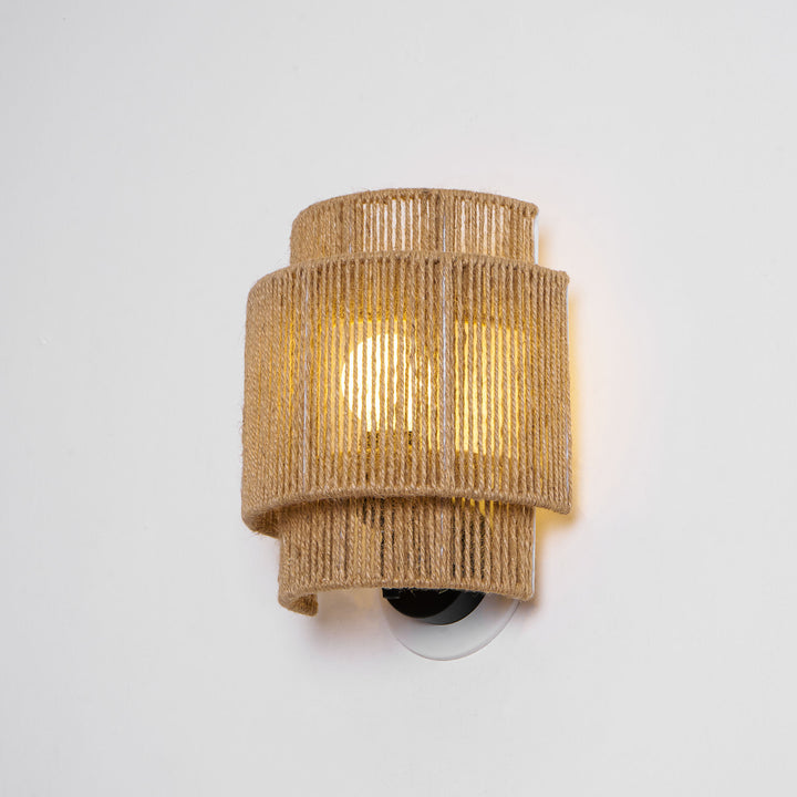 Rustic Weave Wall Lamp - Vakkerlight