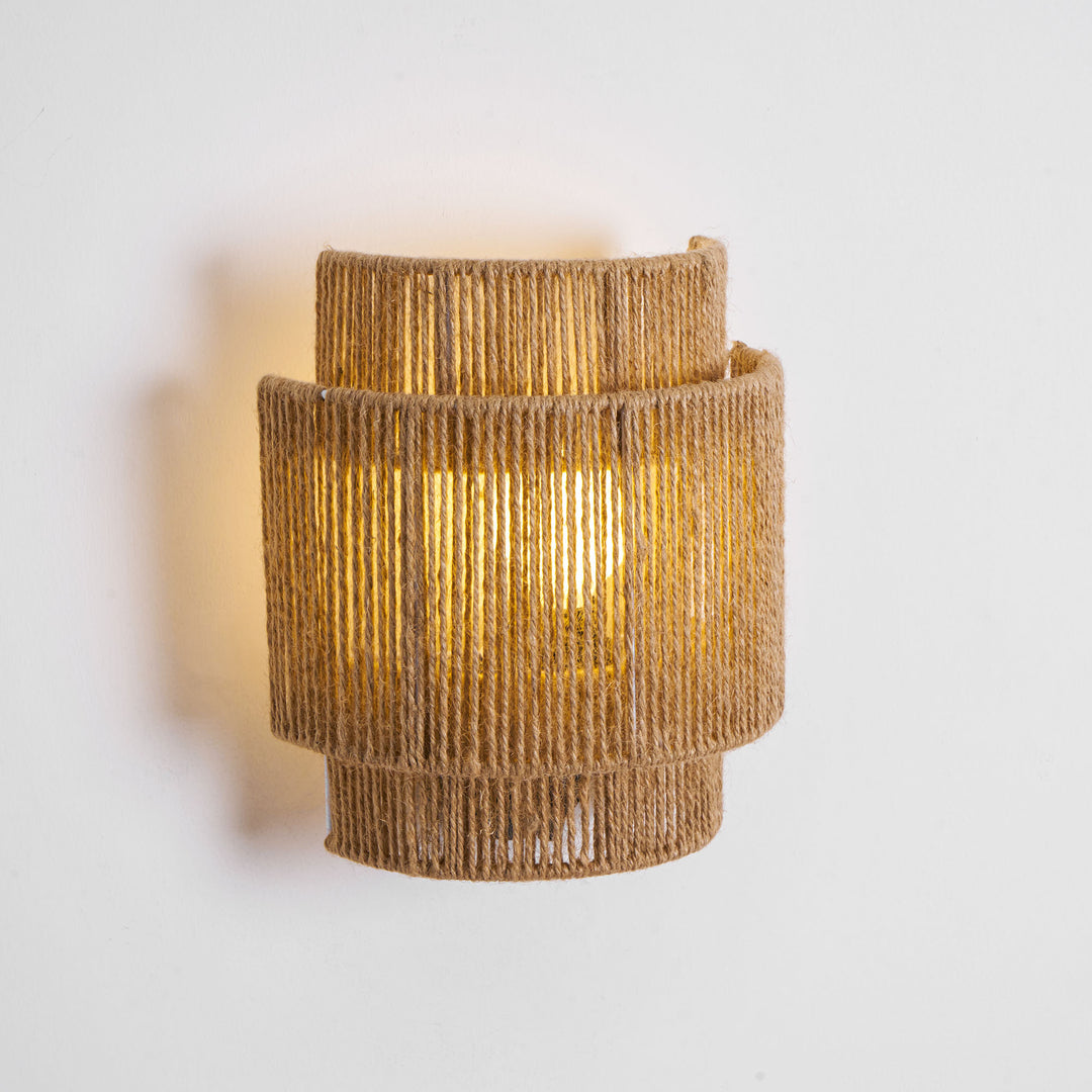 Rustic Weave Wall Lamp - Vakkerlight