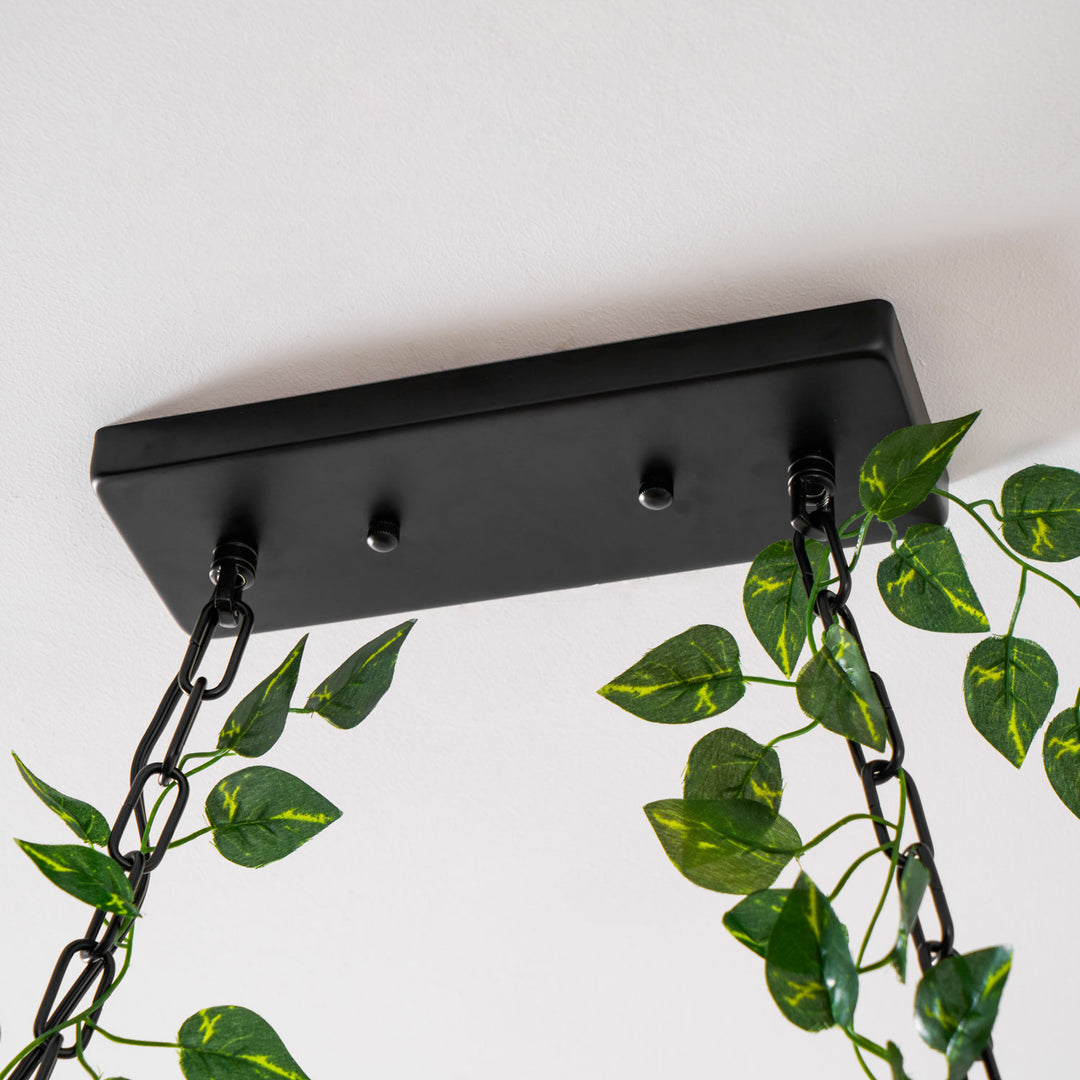 Rustic Wooden Chandelier - Vakkerlight